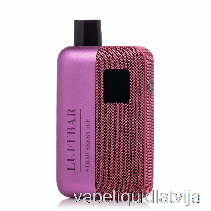 Luffbar Tt9000 Vienreizējās Lietošanas Zemeņu Ledus Vape šķidrums